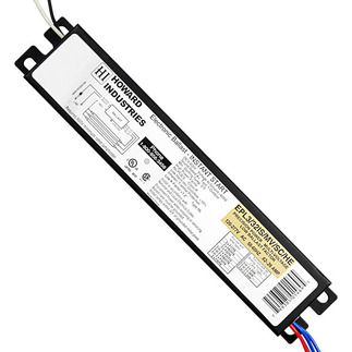 Howard EPL3/32IS/MV/SC/HE - 120/277 Volt - Instant Start - Ballast Factor 0.85 - Power Factor 99% - Min. Temp. Rating 0 Deg. F - Operates (2 or 3) F32T8 Fluorescent Lamps