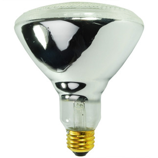 75 Watt - PAR38 - Reflector Flood - 120 Volt - 20,000 Life Hours - Medium Base - Incandescent Light Bulb - Litetronics L-135 Standard PAR38
