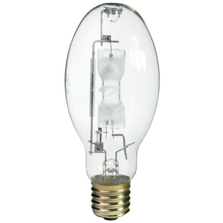 320 Watt - ED28 - Pulse Start - Metal Halide - Unprotected Arc Tube - 4100K - Mogul Base - ANSI M154/E or M132/E - Universal Burn - MS320/U/PS - Philips 383810 ED28 Metal Halide