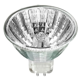 Plusrite 3229 - 35 Watt - MR16 - FMW Flood - Glass Face - 2,000 Life Hours - 1,300 Candlepower - 12 Volts
