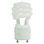 15 Watt - 60 W Equal - Warm White 2700K - CFL Light Bulb - GU24 Base - Satco S8204