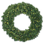 60 in. Alaskan Fir Wreath - Ready Trim