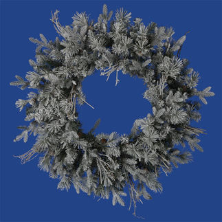2.5 ft. Wreath - Frosted - Wistler Fir - Unlit