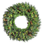 12 ft. Wreath - Green - Cheyenne Pine - Unlit