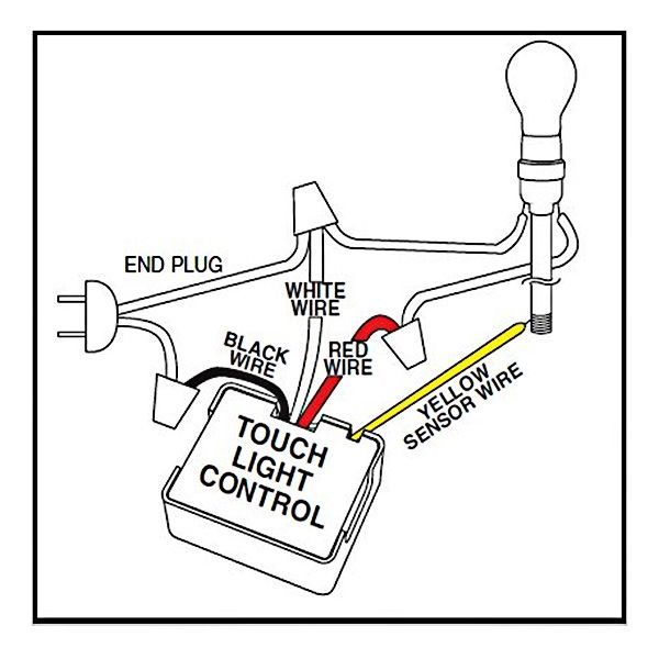 Touch Dimmer | Incandescent | White | 3 Level