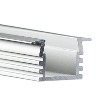 Klus B3776 - 39.4 in. Anodized Aluminum Mounting Channel - PDS4 - K LED Profile - For LED Tape Light