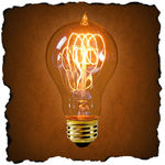 60 Watt - Vintage Antique Light Bulb - Victorian Style