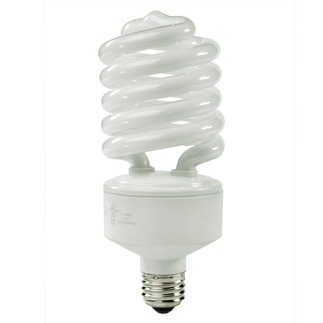42 Watt - 150 W Equal - Cool White 4100K - CFL Light Bulb - TCP 28942277-41K Screw In CFL