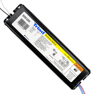 Universal B286I120RH - 120 Volt - Instant Start - Ballast Factor 0.81 - Power Factor 95% - Min. Temp. Rating -20 Deg. F - Operates (1 or 2) F96T8/HO Fluorescent Lamps