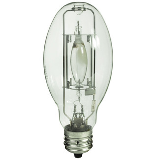 400 Watt - ED28 - Pulse Start - Metal Halide - Protected Arc Tube - 4000K - Mogul Base - ANSI M135 or M155/O - Vertical Burn - Venture 12445 ED28 Metal Halide