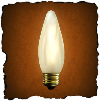 Antique Light Bulb - Perma-Glow Frost - 30 Watt