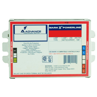 Advance Mark 10 VEZ1T42M2BS35M - 277 Volt - Dimmable - Programmed Start - Ballast Factor 1.0 - Power Factor 90% - Min. Temp. Rating 50 Deg. F - Operates (1) 42 Watt Compact Fluorescent Lamp
