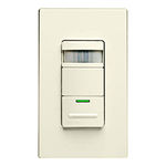 Leviton Decora ODS10-IDT - Single Pole - Passive Infrared Manual-On Occupancy Sensor - 800 Watt - Light Almond