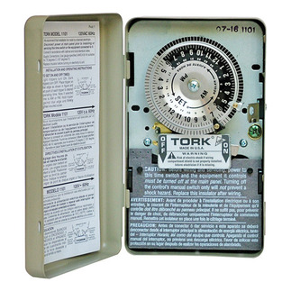 Tork 1103 | 24 Hr. Indoor Switch Timer | Steel Case tork 1103 wiring diagram 